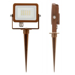 Projecteur LED 10W BENEITO Sky noir, gris, blanc, corten