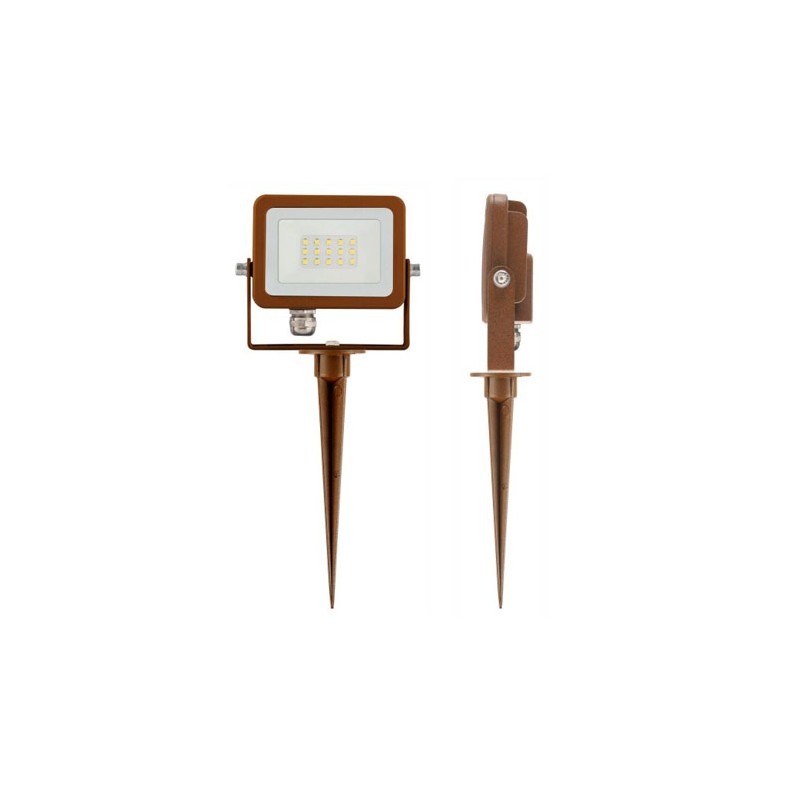 Projecteur LED 10W BENEITO Sky noir, gris, blanc, corten