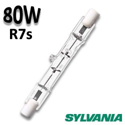 Ampoule 80W R7s 230V - Tube SYLVANIA 120W R7s