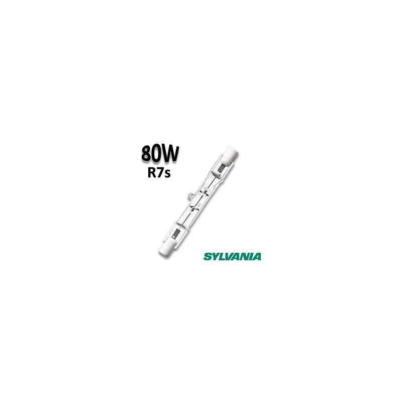 Ampoule 80W R7s 230V - Tube SYLVANIA 120W R7s