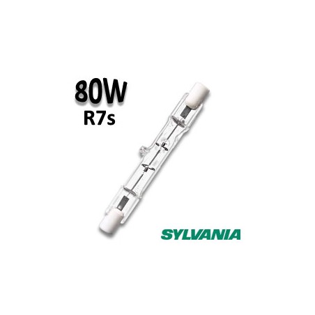 Ampoule 80W R7s 230V - Tube SYLVANIA 120W R7s