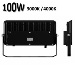 Projecteur LED 100W BENEITO POLARIS noir 4513 4514
