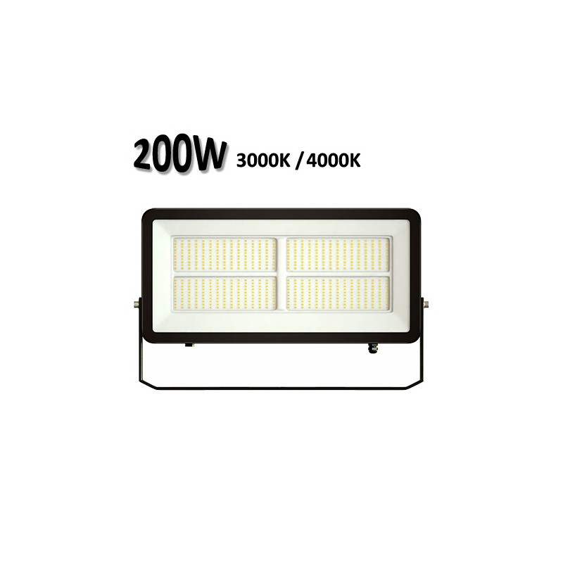 Projecteur LED 200W BENEITO POLARIS noir 4519 4520