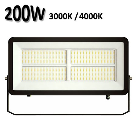 Projecteur LED 200W BENEITO POLARIS noir 4519 4520