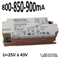 Alimentation LED 400mA 450mA 500mA VOSSLOH 186653