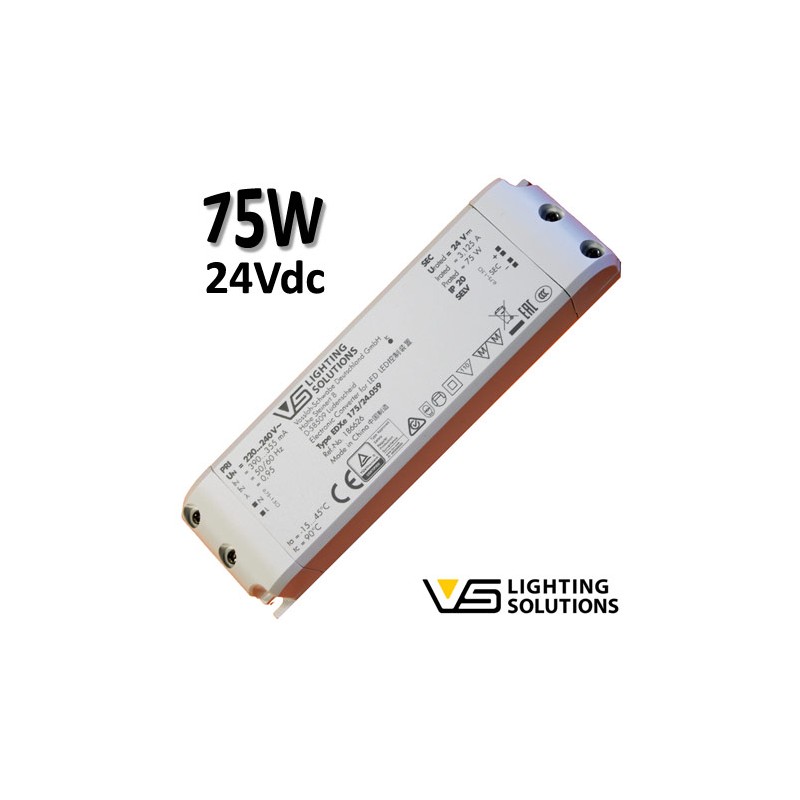 Transformateur 24V 75W VOSSLOH 186626 EDXe 175/24.059