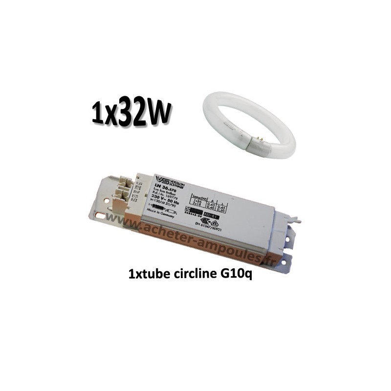 VOSSLOH LN 36.570 - Ballast 1 circulaire fluo  32W G10q