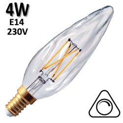 GIRARD SUDRON 713621 - Flamme torche claire LED 4W E14