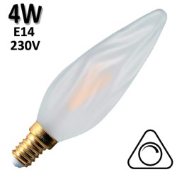 GIRARD SUDRON 713626 - Flamme torche dépolie LED 4W E14