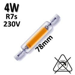 Tube LED R7s 78mm 4W 230V -DURALAMP LF1971W