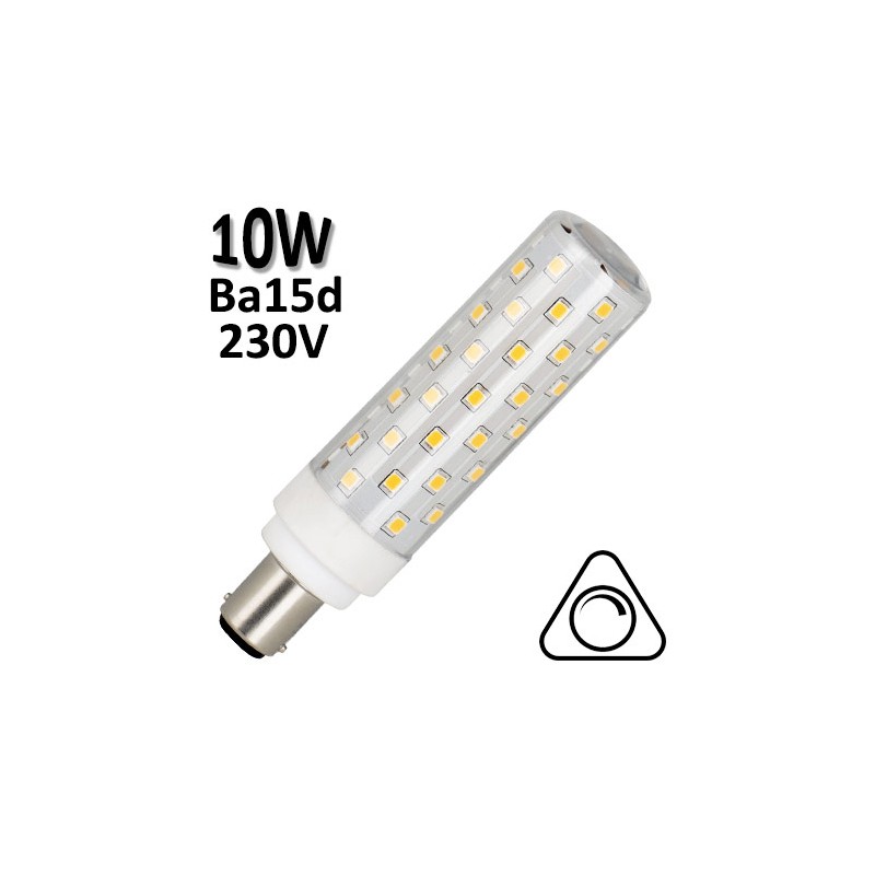 Ampoule LED Ba15s 10W BAILEY 143324 - Lampe LED tubulaire