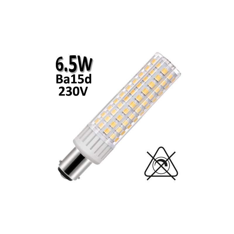 Ampoule LED Ba15s 6.5W BAILEY 141889 - Lampe LED tubulaire