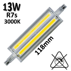 Tube LED R7S 13W - 3000K BENEITO 3904 - 4000K BENEITO 3905