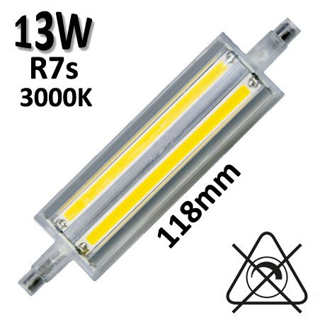 Tube LED R7S 13W - 3000K BENEITO 3904 - 4000K BENEITO 3905