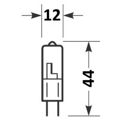 Ampoule 20W 12v GY6.35 12V - RADIUM 22319372