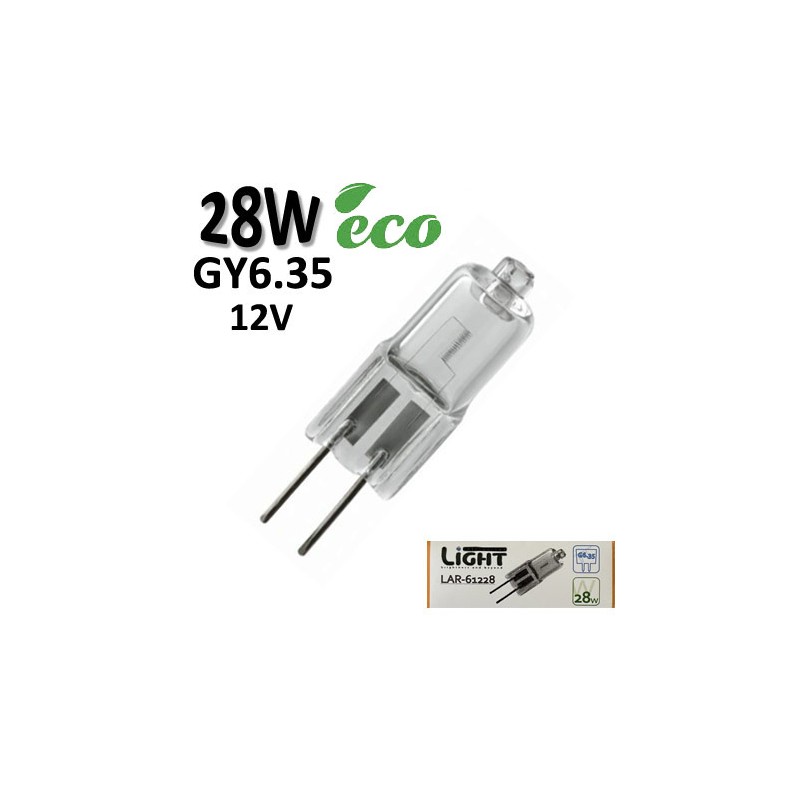 Ampoule 28W GY635 12V - lampe halogène GY6.35 28W