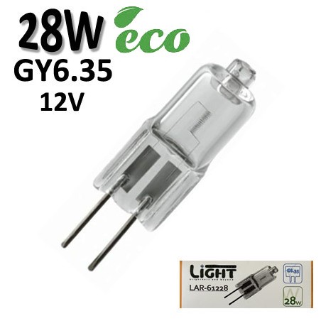 Ampoule 28W GY635 12V - lampe halogène GY6.35 28W