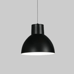 Suspension noire petit diamètre - éclairage ilot cuisine