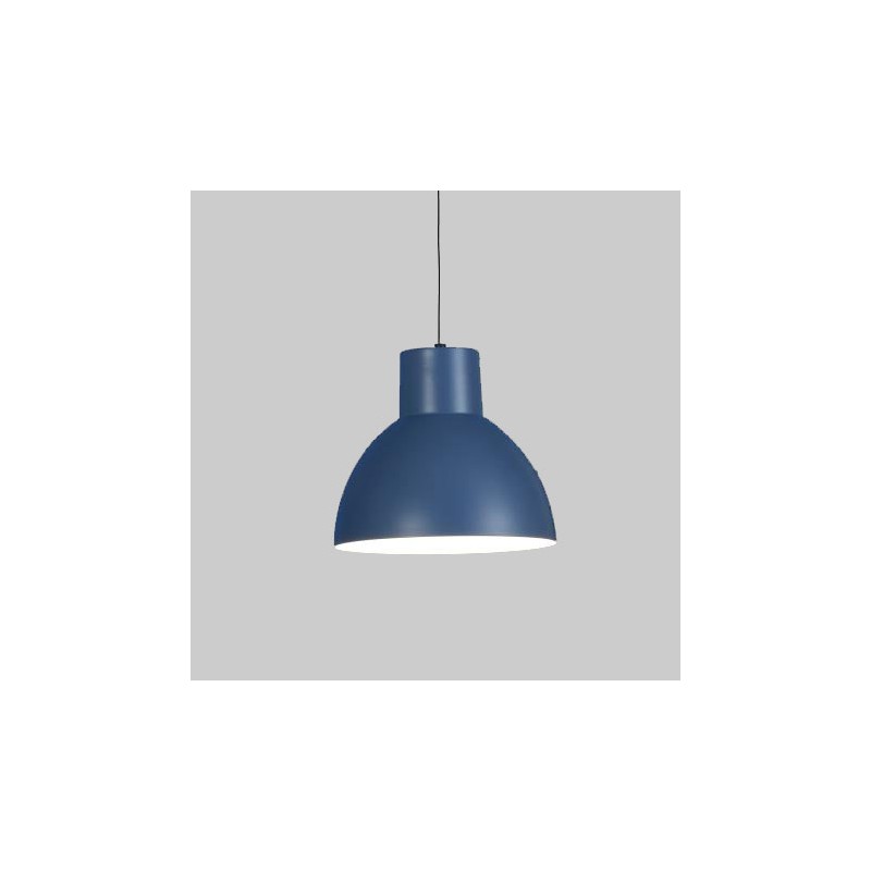 Suspension bleue petit diamètre - éclairage ilot cuisine