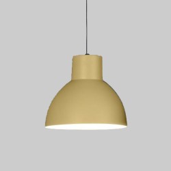 Suspension jaune petit diamètre - éclairage ilot cuisine
