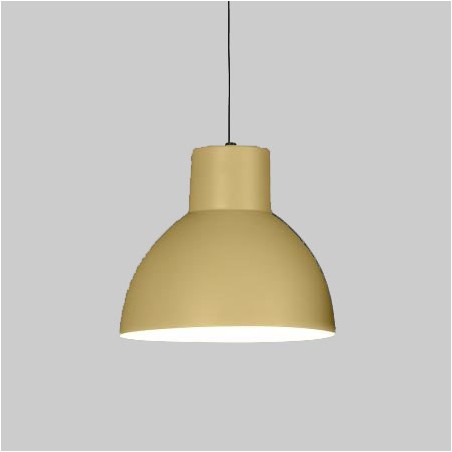 Suspension jaune petit diamètre - éclairage ilot cuisine