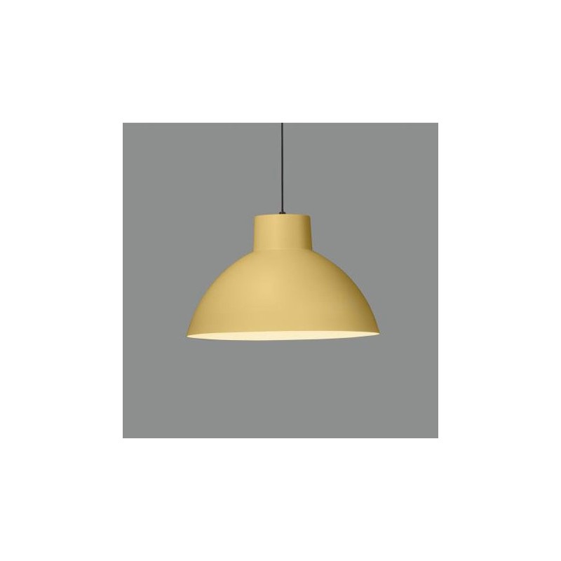 Luminaire suspendu jaune sable - Suspension 38cm