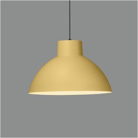 Luminaire suspendu jaune sable - Suspension 38cm