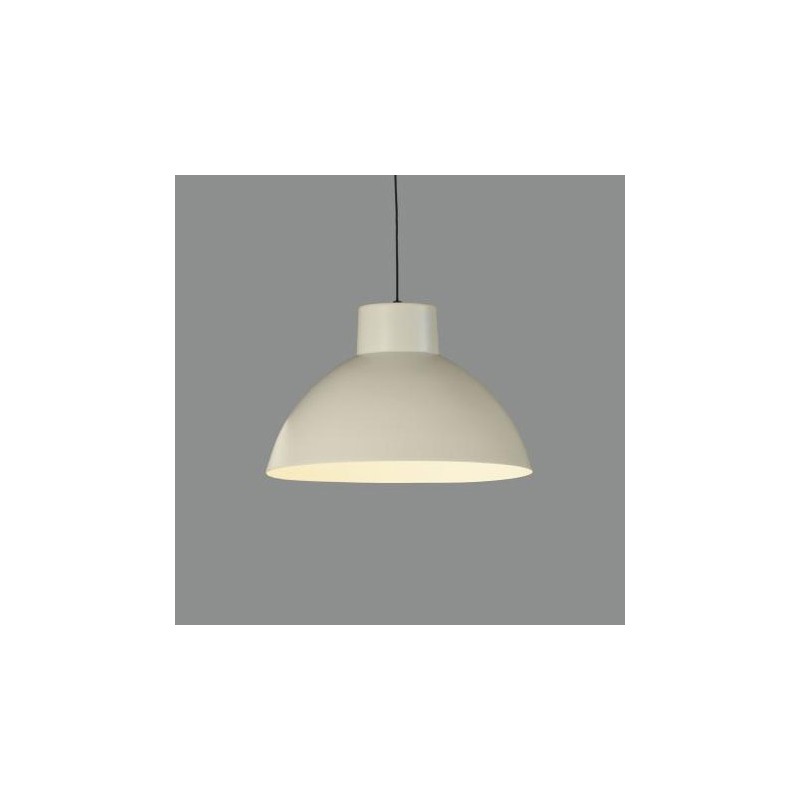 Luminaire suspendu blanc perlé - Suspension 38cm