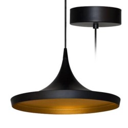 INDIGO Sharp SU10318 - Luminaire suspendu noir