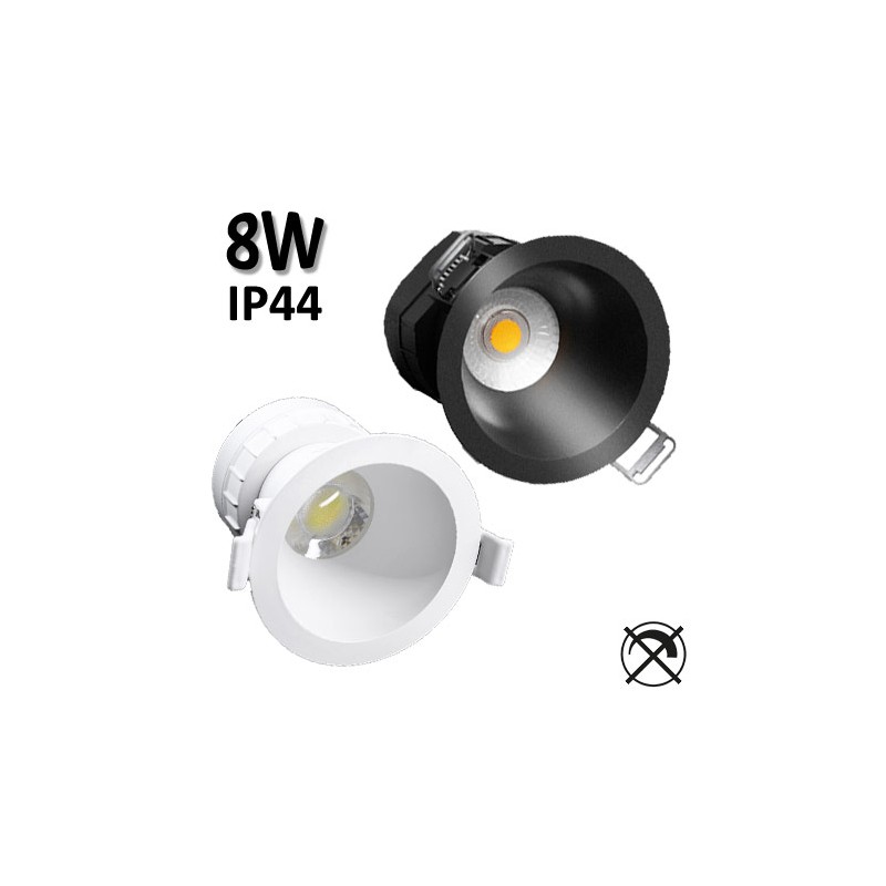 BENEITO PULCOM - Spot LED 8W encastré plafond blanc ou noir