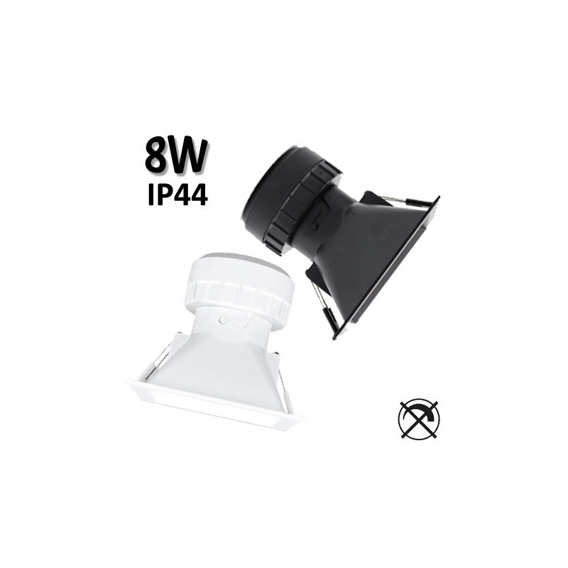 BENEITO PULCOM - Spot LED 8W encastré carré blanc ou noir