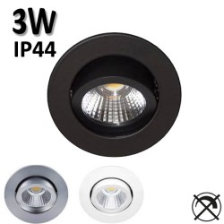 INDIGO TIPI RX - Spot LED encastré orientable 3W Ø64mm