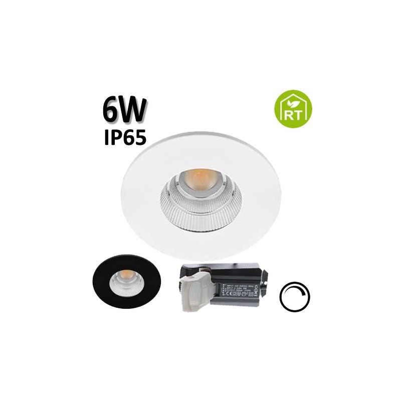 INDIGO DEBI RD - Spot LED 6W encastré fixe étanche