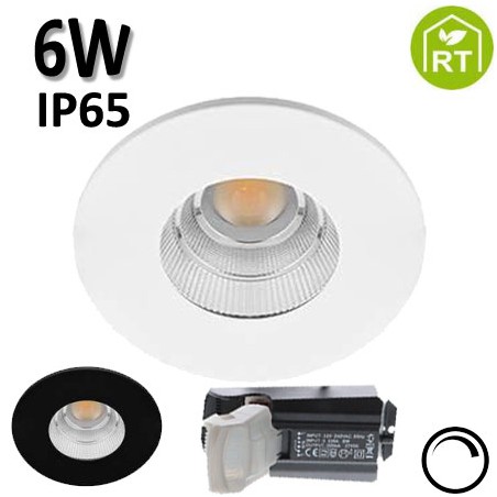 INDIGO DEBI RD - Spot LED 6W encastré fixe étanche