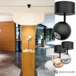BENEITO Bora surface 4,5W Spot sphérique sur tige orientable