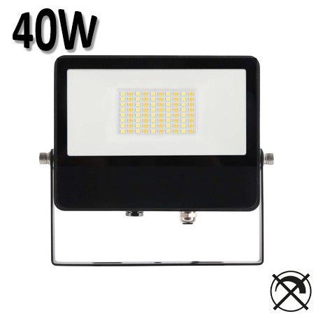 Projecteur LED noir 40W - BENEITO Sky 4689