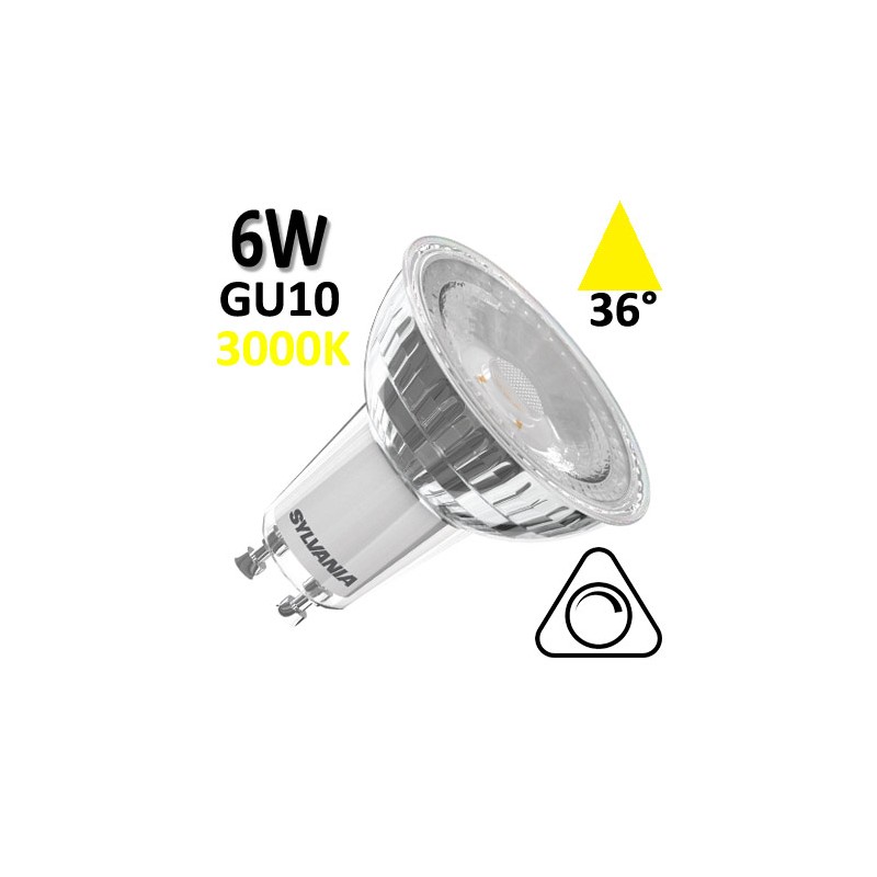 SYLVANIA RefLED GU10 6W - SYLVANIA 0029141 0029142