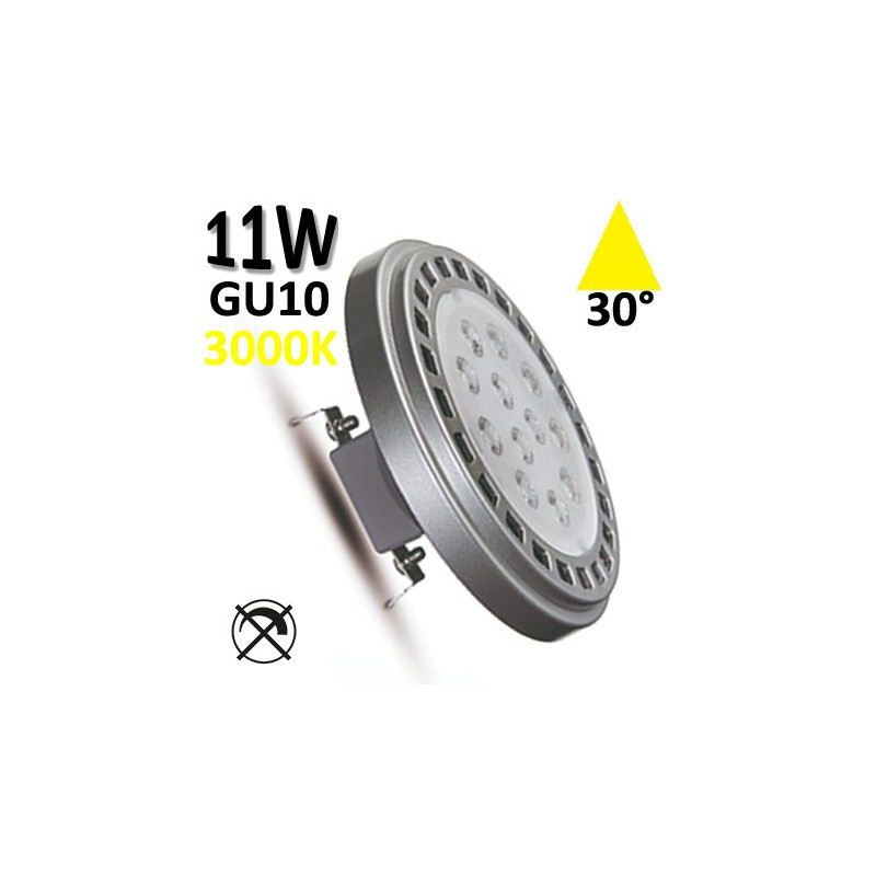 WIVA 12102302 - Ampoule LED AR111 12V G53 11W 3000K