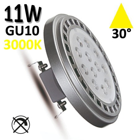 WIVA 12102302 - Ampoule LED AR111 12V G53 11W 3000K
