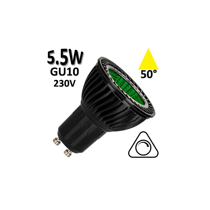 Ampoule LED verte GU10 dimmable - Ampoule 5,5W Bailey 143308
