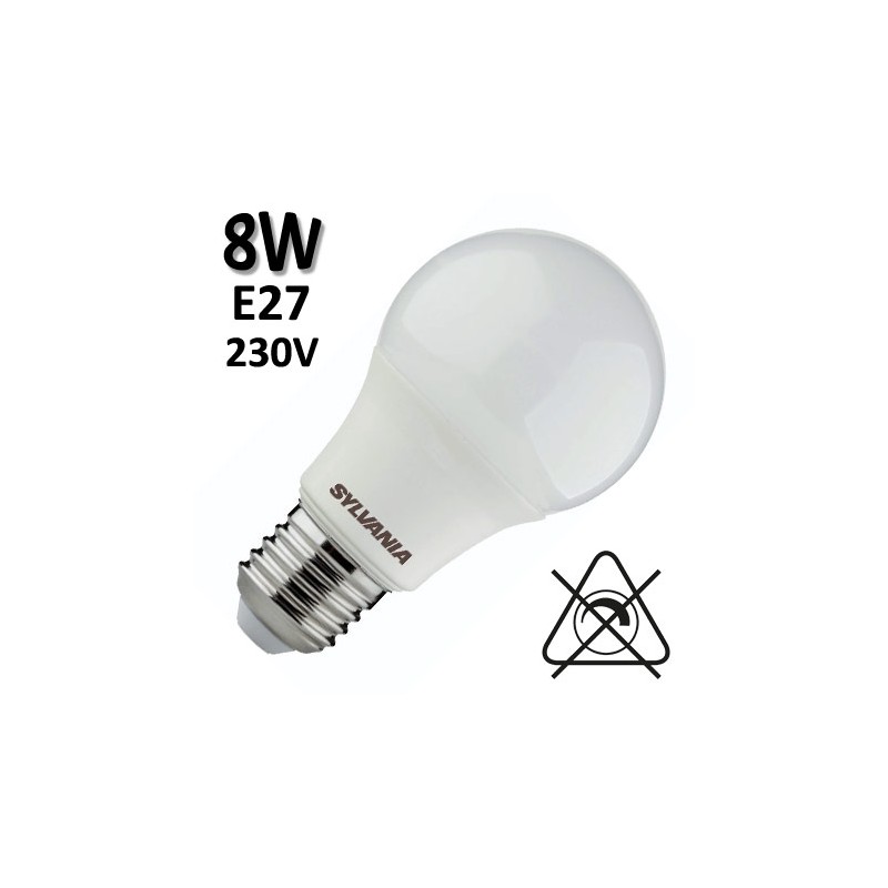 Ampoule LED SYLVANIA Toledo standard GLS 8W E27 230V 29581