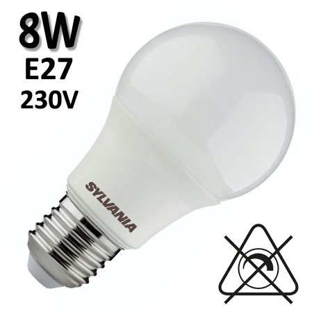 Ampoule LED SYLVANIA Toledo standard GLS 8W E27 230V 29581
