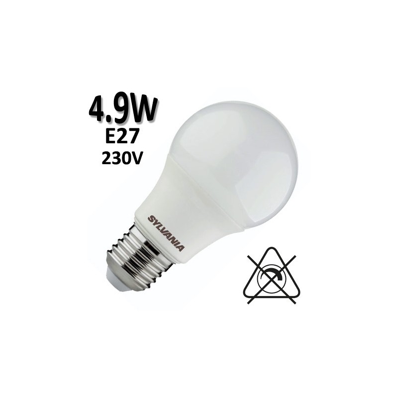 Ampoule LED SYLVANIA Toledo standard GLS 4,9W E27 230V 29576