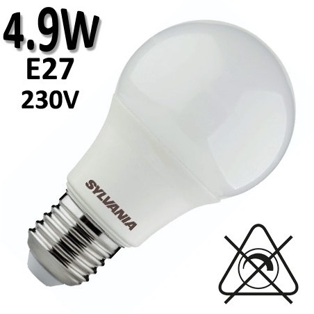 Ampoule LED SYLVANIA Toledo standard GLS 4,9W E27 230V 29576