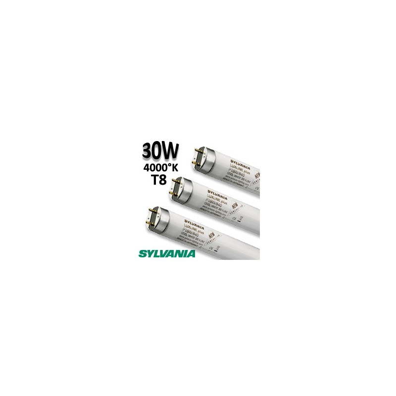 Tube fluo 30W 840 - Tube SYLVANIA Luxline 0001080