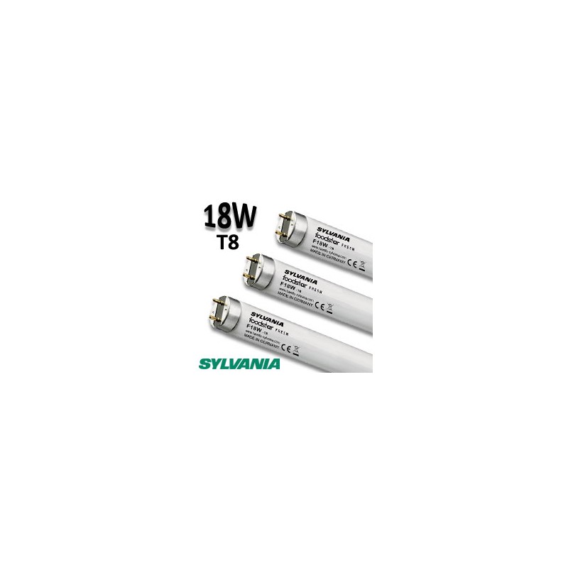 Tube fluo 18W boucherie, tube éclairage viande 18W