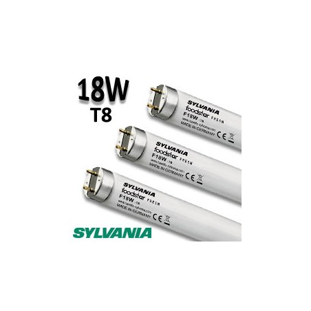 Tube fluo 18W boucherie, tube éclairage viande 18W