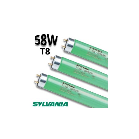 Tube fluo vert 58W 1,50m - Tube néon vert