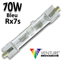 Ampoule 70W bleue Rx7s - VENTURE MH-DE 70W/BDX