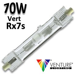 Ampoule 70W verte Rx7s - VENTURE MH-DE 70W/GDX
